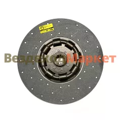Диск сцепл. ведом. 238-1601130 универсал. с формованной накладкой D=400, d=42, 10шл. (ТМЗ)