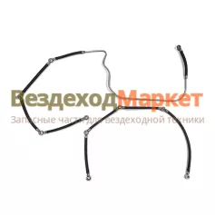 Трубки топливные дренажные форсунок 740-1104346/70 /комплект из 2 шт./ (УРТ)