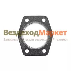 Прокладка приемной трубы (4 отв.) 4320-1203020 (дв. Камаз)(ТДрайв)