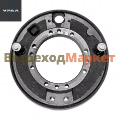 Суппорт раб. торм. 55571Х-3501012-10 под однополостной цилиндр без АБС (АО АЗ  УРАЛ )