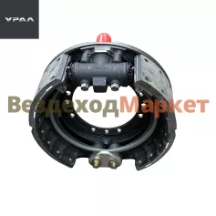 Тормоз в сб. 4320БУ-3501010-20 правый (АО АЗ  УРАЛ )