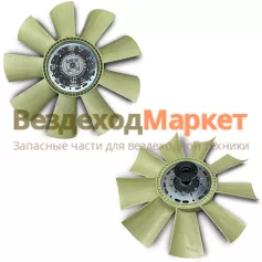 Вентилятор с муфтой в сб. 7511.10.658.10/130-12-044 (серия 710 крыл.660мм) MEGAPOWER