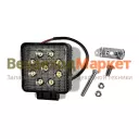 Фара раб. светодиод. 904833/105х105х35 квадр. 27Вт/10-30В Nord YADA