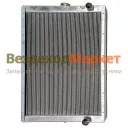 Радиатор водян. алюм. 6370А-1301010 2-х ряд. (УРАЛ 6370 дв.ЯМЗ 652-301)  (ШААЗ)