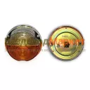 Фонарь передний ПФ 130 метал.(ЗИЛ,ГАЗ,УАЗ,МАЗ,КАМАЗ,КРАЗ) Европлюс