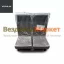 Сиденье пассажира АИ-6810010-11/2000000940014 двухместное КОЖА без ремней безоп. /КМ/