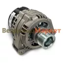 Генератор 9422.3701-02 (МАЗ,УРАЛ с дв. ЯМЗ 236НЕ2-24, ЕВРО 2,28В;60А) монокронштейн КЗАТЭ