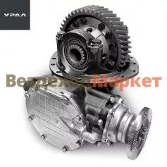 Редуктор ЗМ 4320БУ-2402007-02  6,77; z= 48 с БМКД. фланцы с торц. шлиц (АО АЗ  УРАЛ )