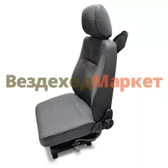 Сиденье водителя UC1A11.6800010/2000300152278  пневмоподвеска под. 3-х точ. ремень, без подлок. с по