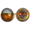 Фонарь передений ПФ 130 желтый ДИОД с ДХО /метал. 24В/ Европлюс