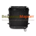 Радиатор водяной 65055-1301010-01 медный 4-х ряд. (дв.ЯМЗ238ДЕ2,238Е2) ШААЗ