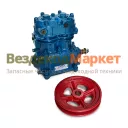 Компрессор 500.3509015-Б1 со шкивом под АР-11(2-х цилиндровый жид. охл. шкив 172мм 210л/мин) АУРИДА