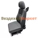 Сиденье водителя UC1A11.6800010/2000300152278  пневмоподвеска под. 3-х точ. ремень, без подлок. с по