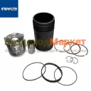 Поршнекомплект 7511.1004006-10 (гильза,порш;пал.+кольца)(Е-2 общ.ГБЦ до униф. блока) (Автодизель)