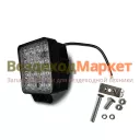 Фара раб. светодиод. ФС 04816QF/AT15738 квадр. рассеянный, 48W, 16 диодов КЭП